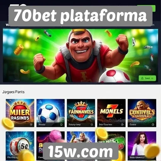 70bet plataforma oferece variedade de jogos online