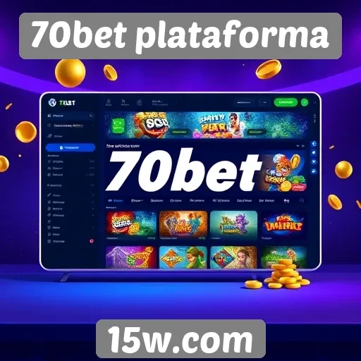 Interface do usuário da 70bet plataforma é amigável
